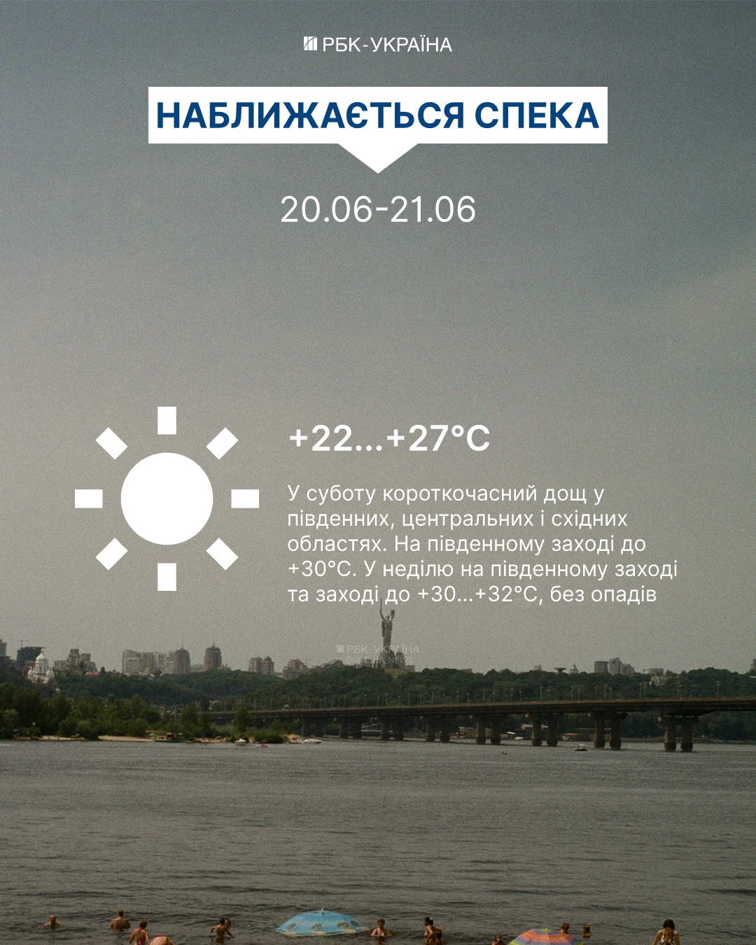 Літня спека наближається. Які максимуми чекати в Україні найближчими днями